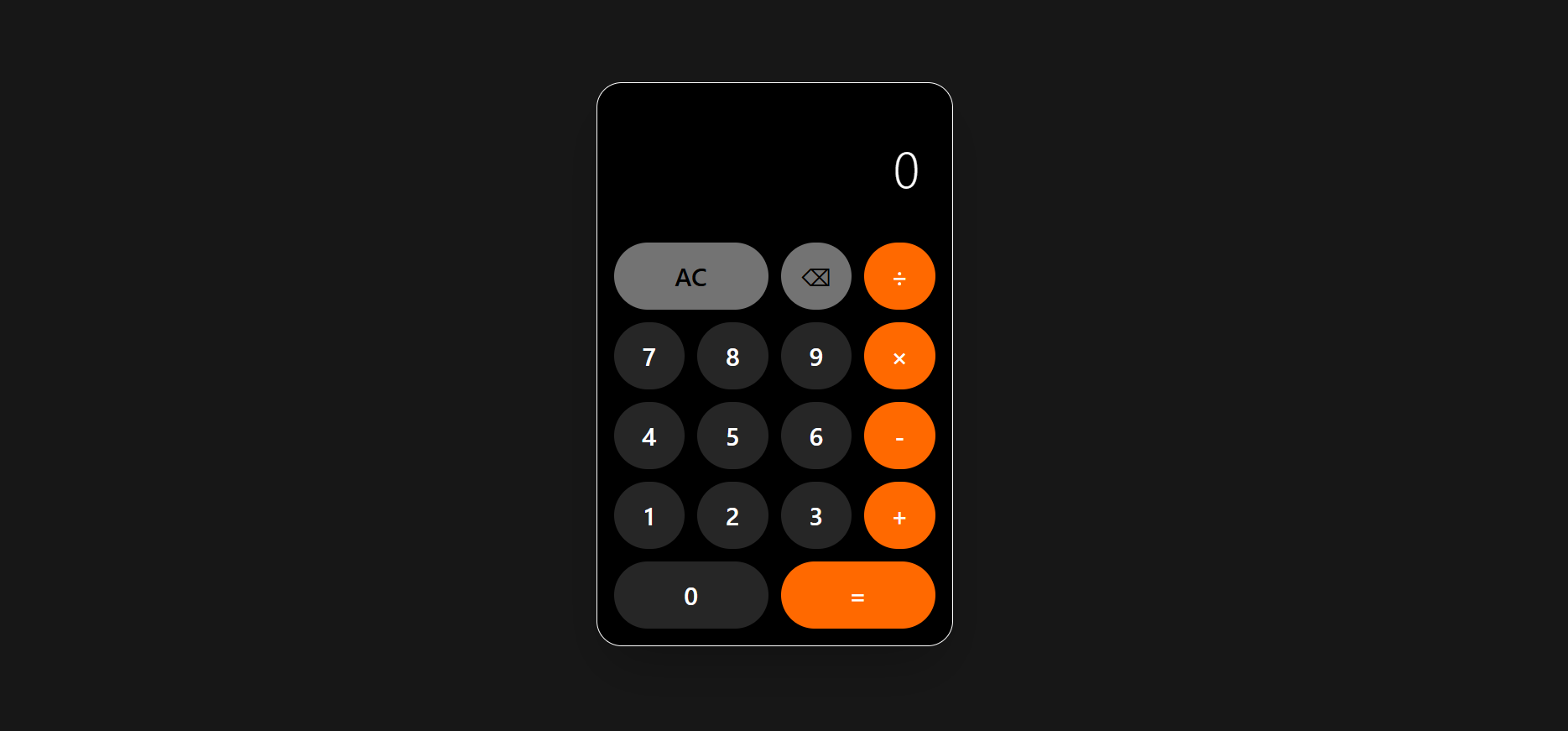 Calculator screenshot 1